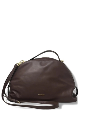 Borbonese small Bowler tote bag - Brown