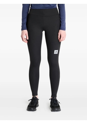 SAYSKY logo-patch leggings - Black