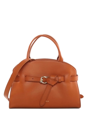 Coccinelle small Sabine buckle-detail tote bag - Brown