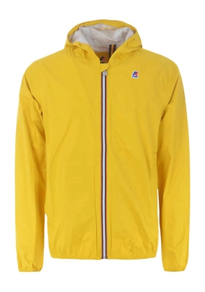 K-Way hooded zip-front jacket - Yellow