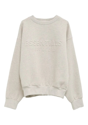 Fear Of God embossed-logo sweatshirt - Neutrals