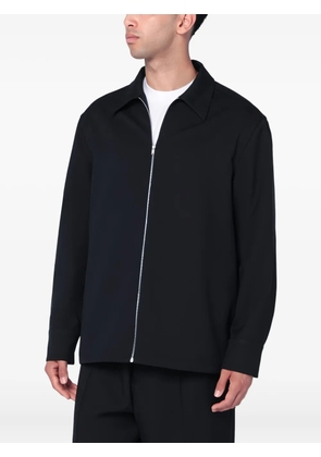 Jil Sander zip-fastening shirt jacket - Blue