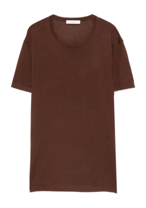 Co crew-neck T-shirt - Brown