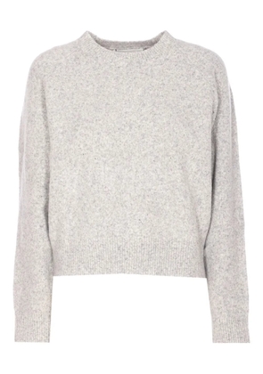DUNST crew-neck long-sleeves sweater - Grey