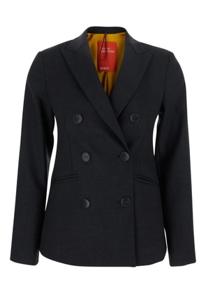 Merci double-breasted blazer - Black