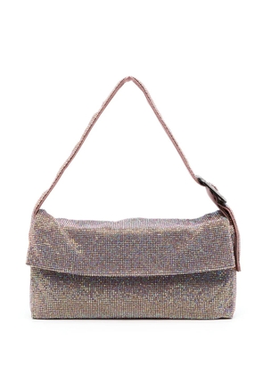 Benedetta Bruzziches crystal-embellished shoulder bag - Pink