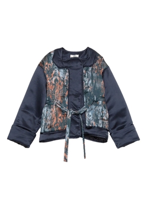 Muller Of Yoshiokubo belted-waist jacket - Blue