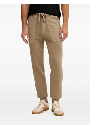 Aeronautica Militare drawstring pocket track pants - Neutrals