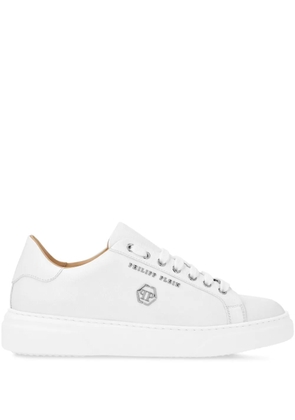 Philipp Plein hexagon-logo sneakers - White