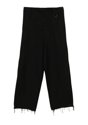 TEAM WANG design draped trousers - Black