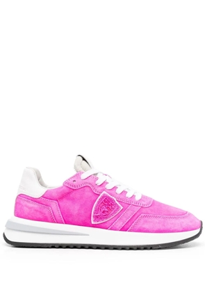 Philippe Model Paris logo-patch sneakers - Pink