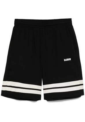 BARROW poplin shorts - Black