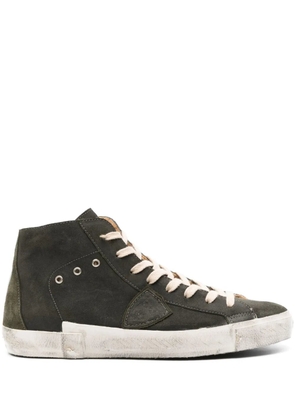 Philippe Model Paris PRSX hi-top sneakers - Green