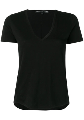 Veronica Beard V-neck T-shirt - Black