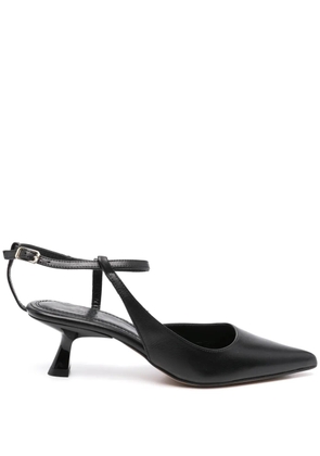 Souliers Martinez 55mm Ivone leather pumps - Black