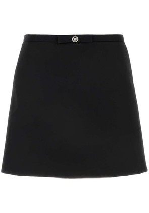 Versace wool mini skirt - Black