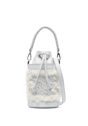 Casadei Giulia bucket bag - White