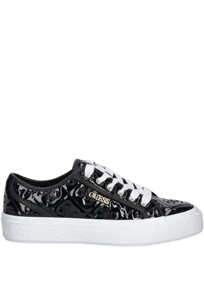 GUESS USA logo-quilted sneakers - Black