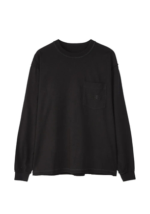 MM6 Maison Margiela long-sleeve shirt - Black