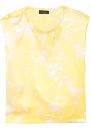 Fabiana Filippi silk top - Yellow