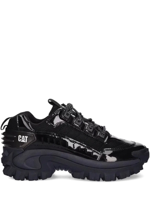 caterpillar lace-up padded-collar sneakers - Black