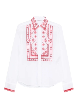 Ermanno Scervino embroidered shirt - White