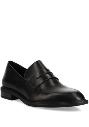 VAGABOND penny-strap leather loafers - Black
