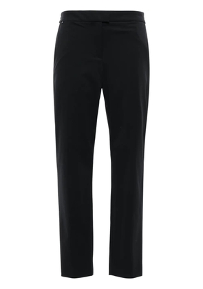 BOSS pressed-crease slim-fit trousers - Black