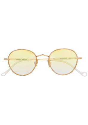 Eyepetizer round-frame sunglasses - Yellow