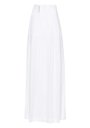 Peserico high-waist palazzo pants - White