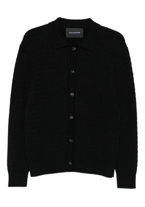 Tagliatore wool cardigan - Black