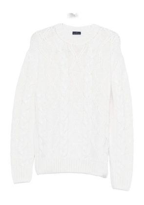 Paul & Shark merino wool sweater - White