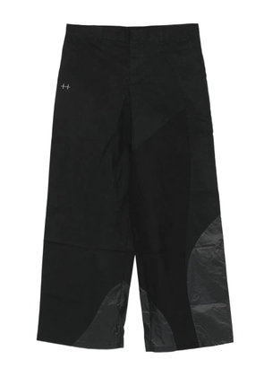 HELIOT EMIL panelled trousers - Black