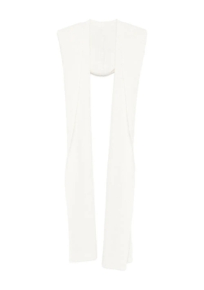 Peserico ribbed cardigan - White