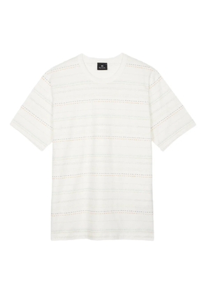 PS Paul Smith stripe-pattern T-shirt - Neutrals