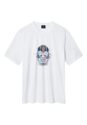 PS Paul Smith skull-print T-shirt - White