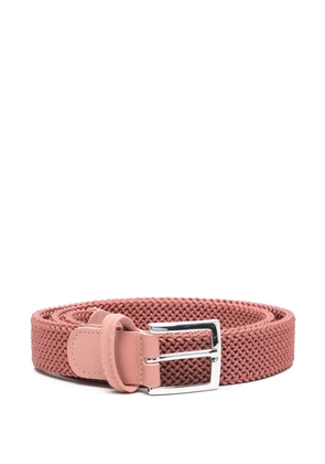Kiton woven belt - Pink