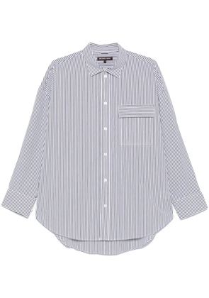 Michael Michael Kors stripped poplin shirt - White