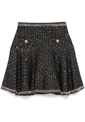 Giambattista Valli tweed mini skirt - Black