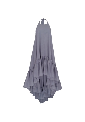 AZEEZA Hannah ruffled dress - Grey