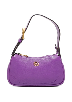 Gucci Pre-Owned 2016-2025 mini Aphrodite leather logo shoulder bag - Purple