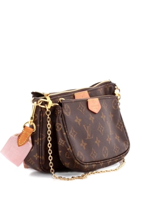 Louis Vuitton Pre-Owned Multi Pochette Accessoires Monogram Canvas crossbody bag - Brown