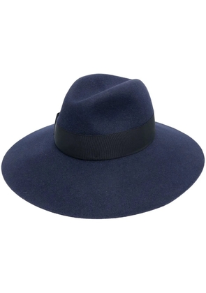 Borsalino Sophie felted wool sunhat - Blue