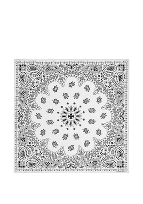 Chrome Hearts bandana-print silk scarf - Black