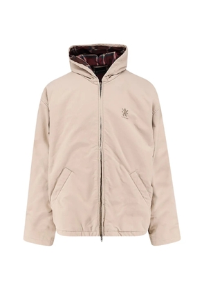 Balenciaga hooded zip jacket - Neutrals