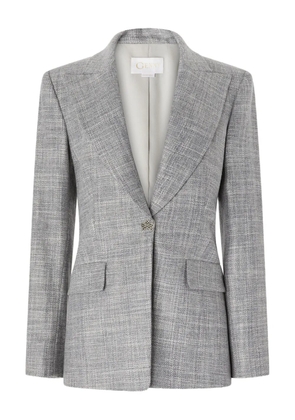 Genny single-breasted blazer - Grey
