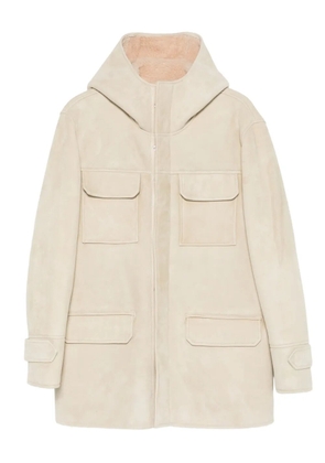 DONDUP hooded jacket - Neutrals