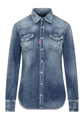 DSQUARED2 denim western shirt - Blue