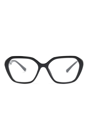 Jimmy Choo Eyewear hexagonal-frame glasses - Black