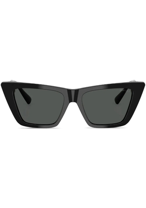 Jimmy Choo Eyewear logo-print sunglasses - Black